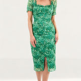 Hope & Ivy Green Carrie Dress