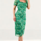 Hope & Ivy Green Carrie Dress