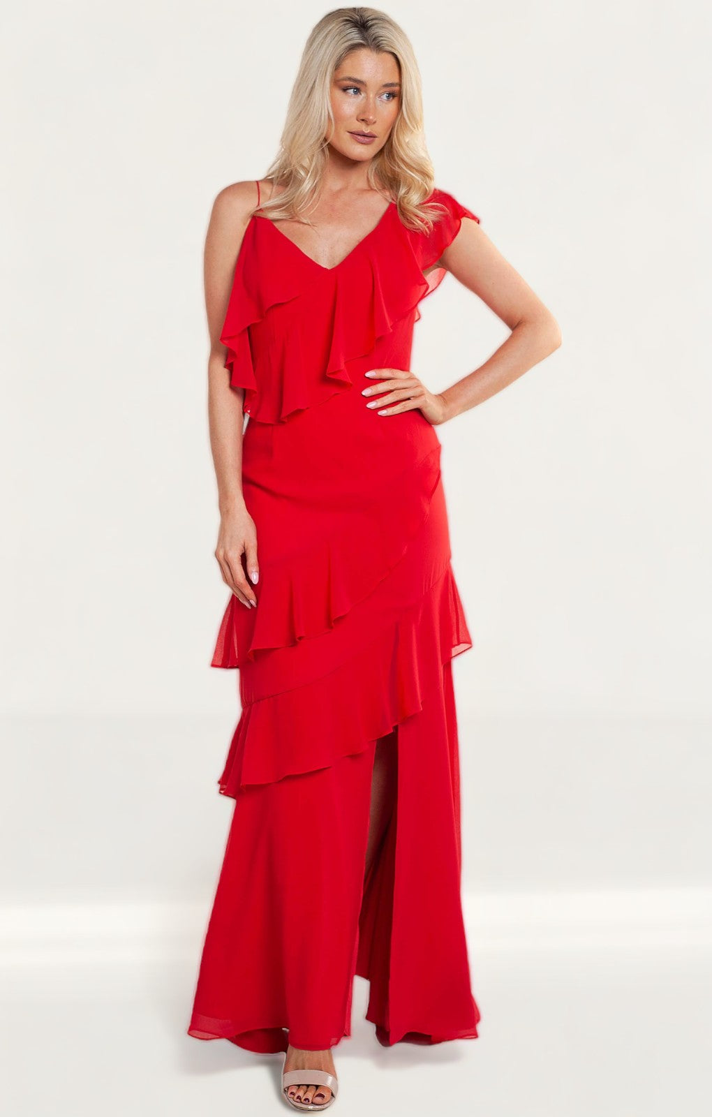 Rent Keepsake The Label Run Free Red Gown Hirestreet