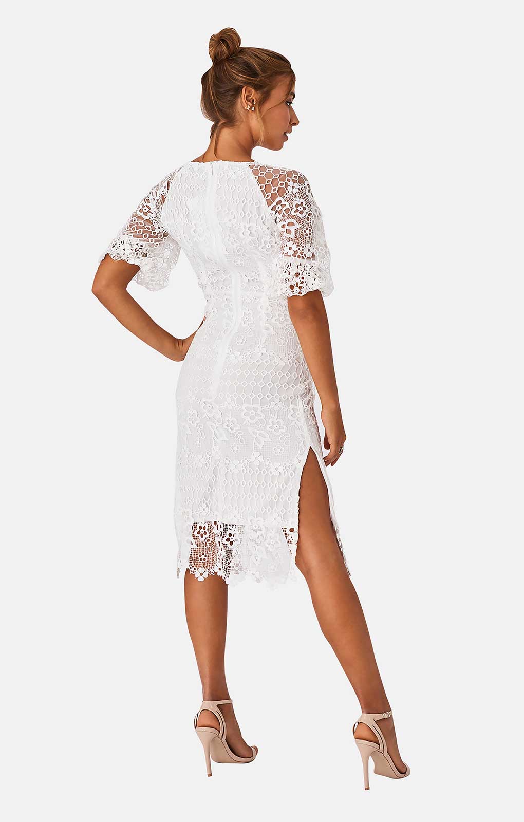 Little mistress clearance white lace dress