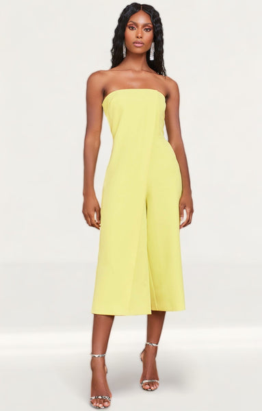 Lavish alice sale yellow jumpsuit