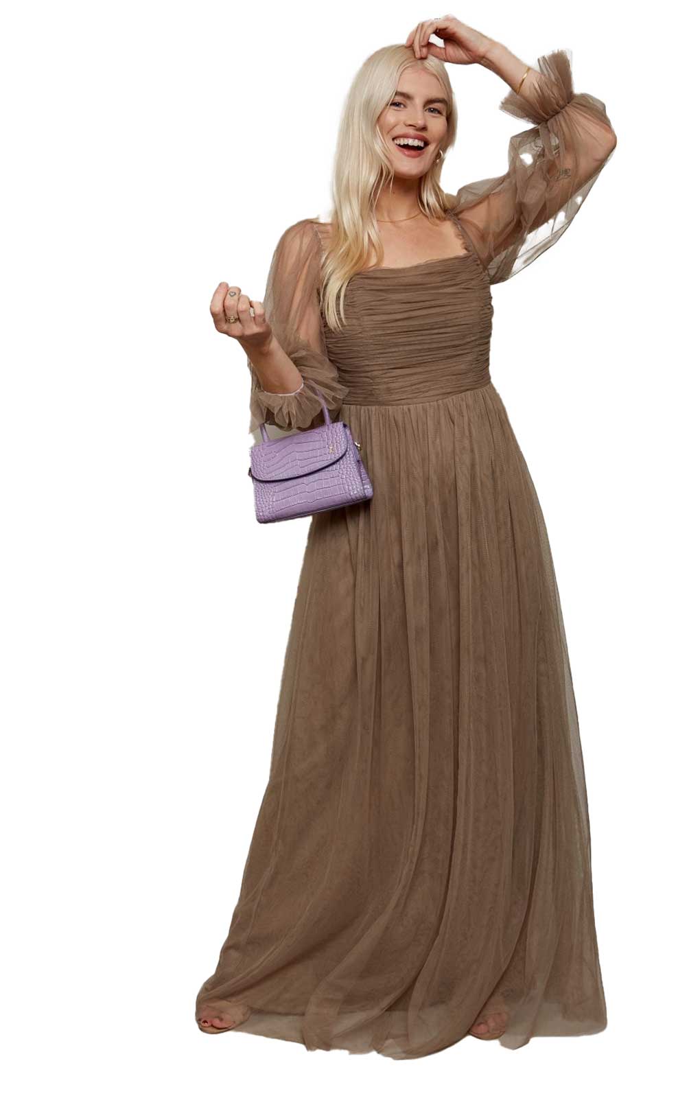 Little Mistress Bardot Maxi Dress