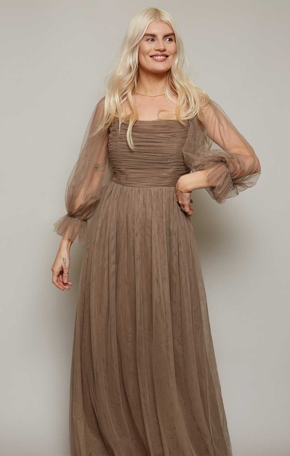 Little Mistress Bardot Maxi Dress