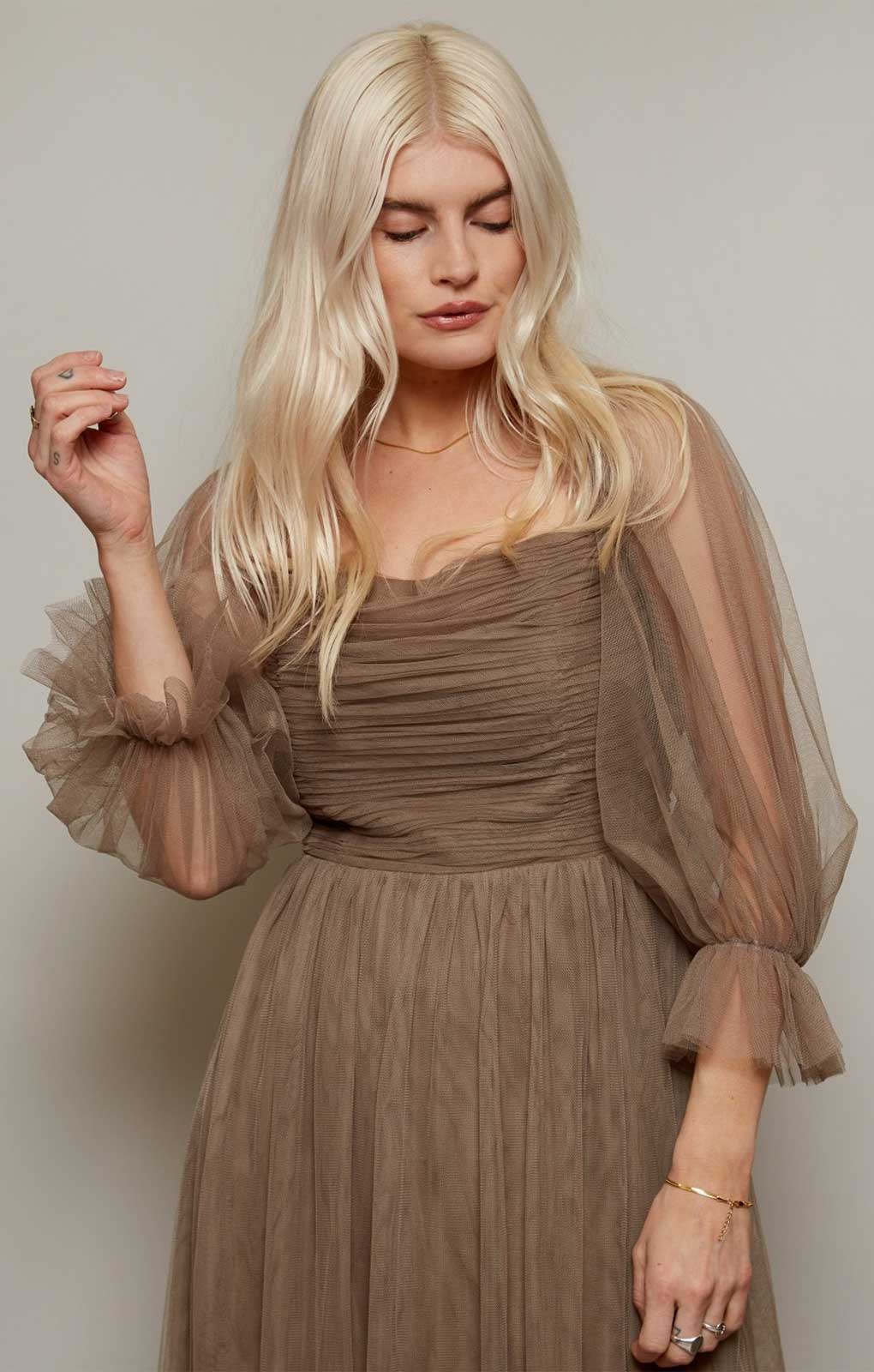 Little Mistress Bardot Maxi Dress