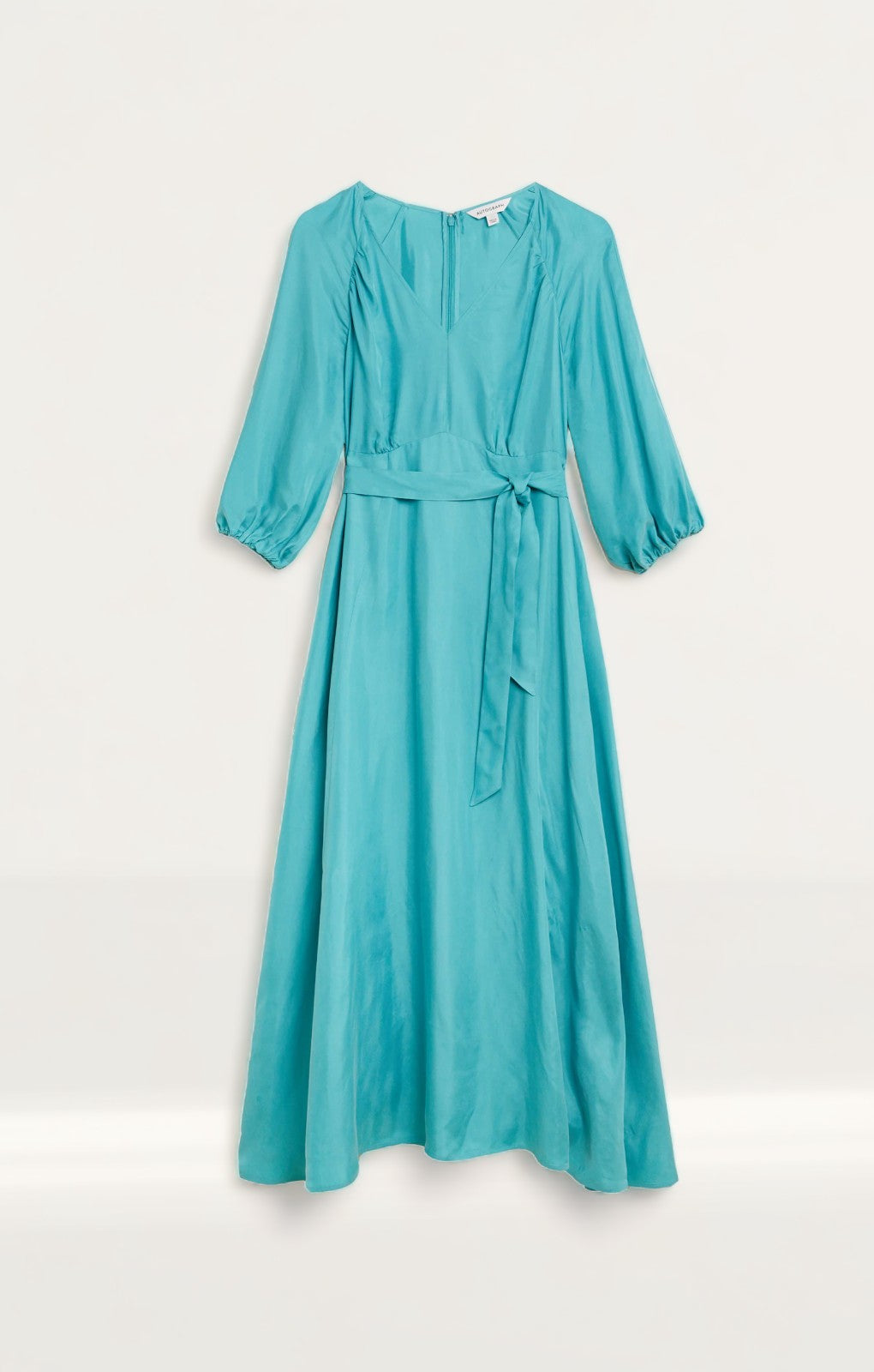 M&S Autograph V-Neck Belted Midi Dress