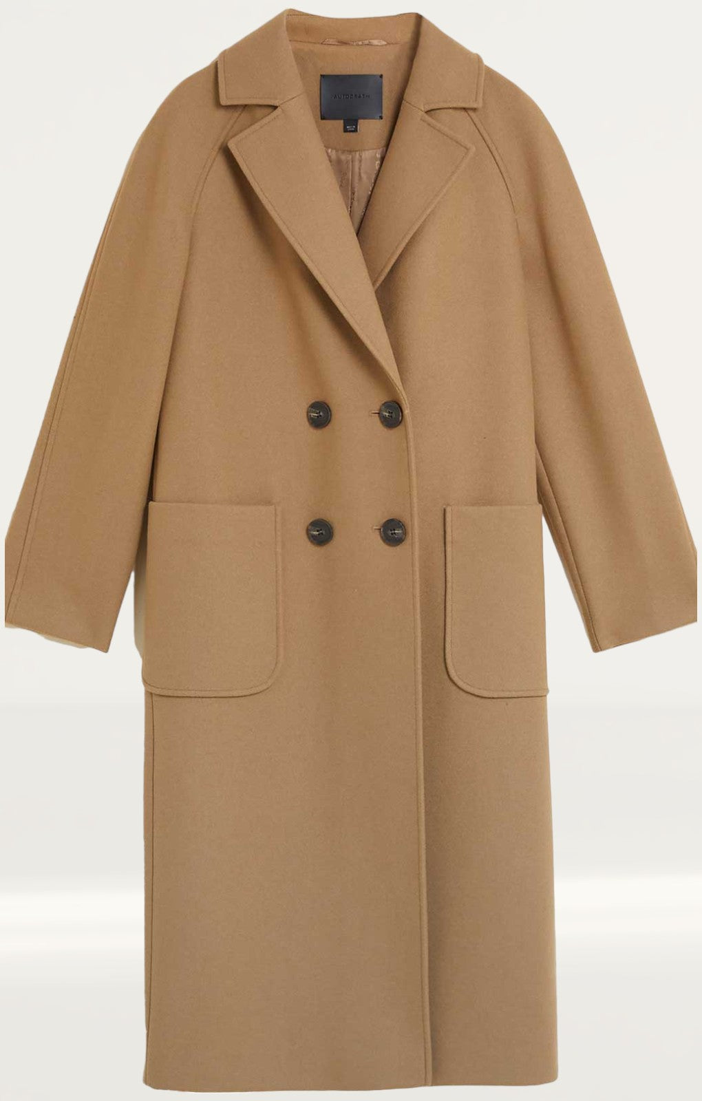 M S Wool Double Breasted Coat