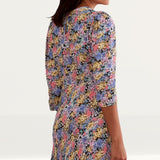 M&S X Ghost Floral Empire Line Midi Tea Dress