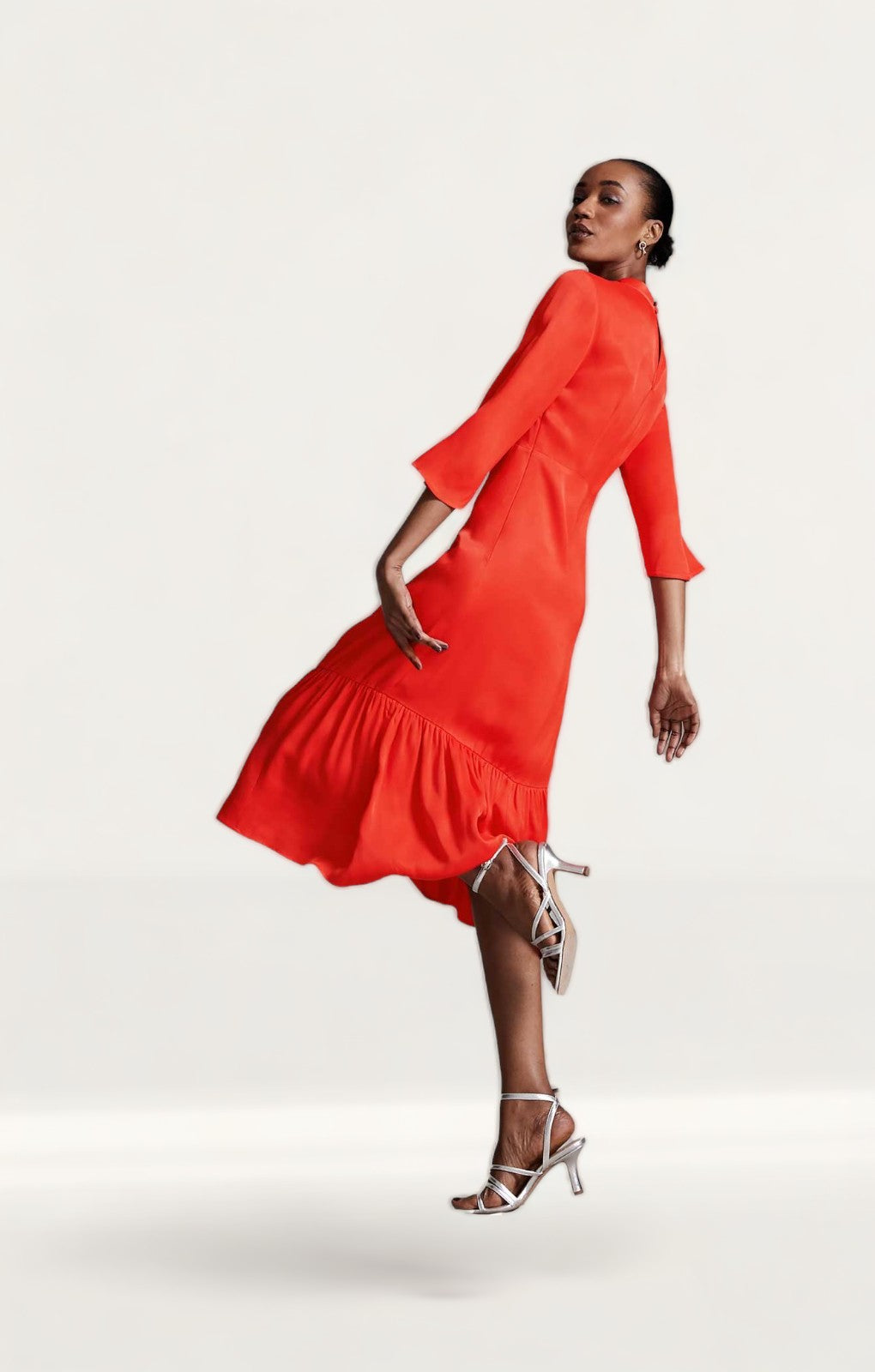 M and s red dress best sale