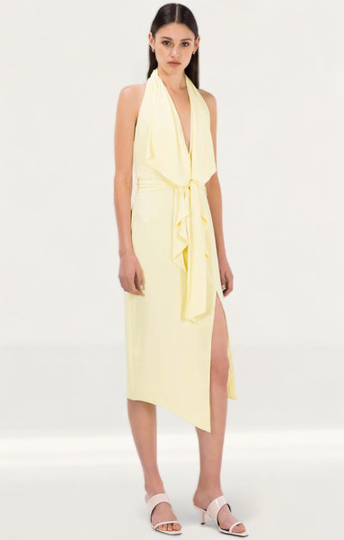 Rent Misha Lemon Lorena Dress Hirestreet