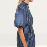 Nobody's Child Navy Check Emma Mini Dress