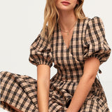 Nobody's Child Nina Wrap Midi Dress