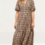 Nobody's Child Nina Wrap Midi Dress