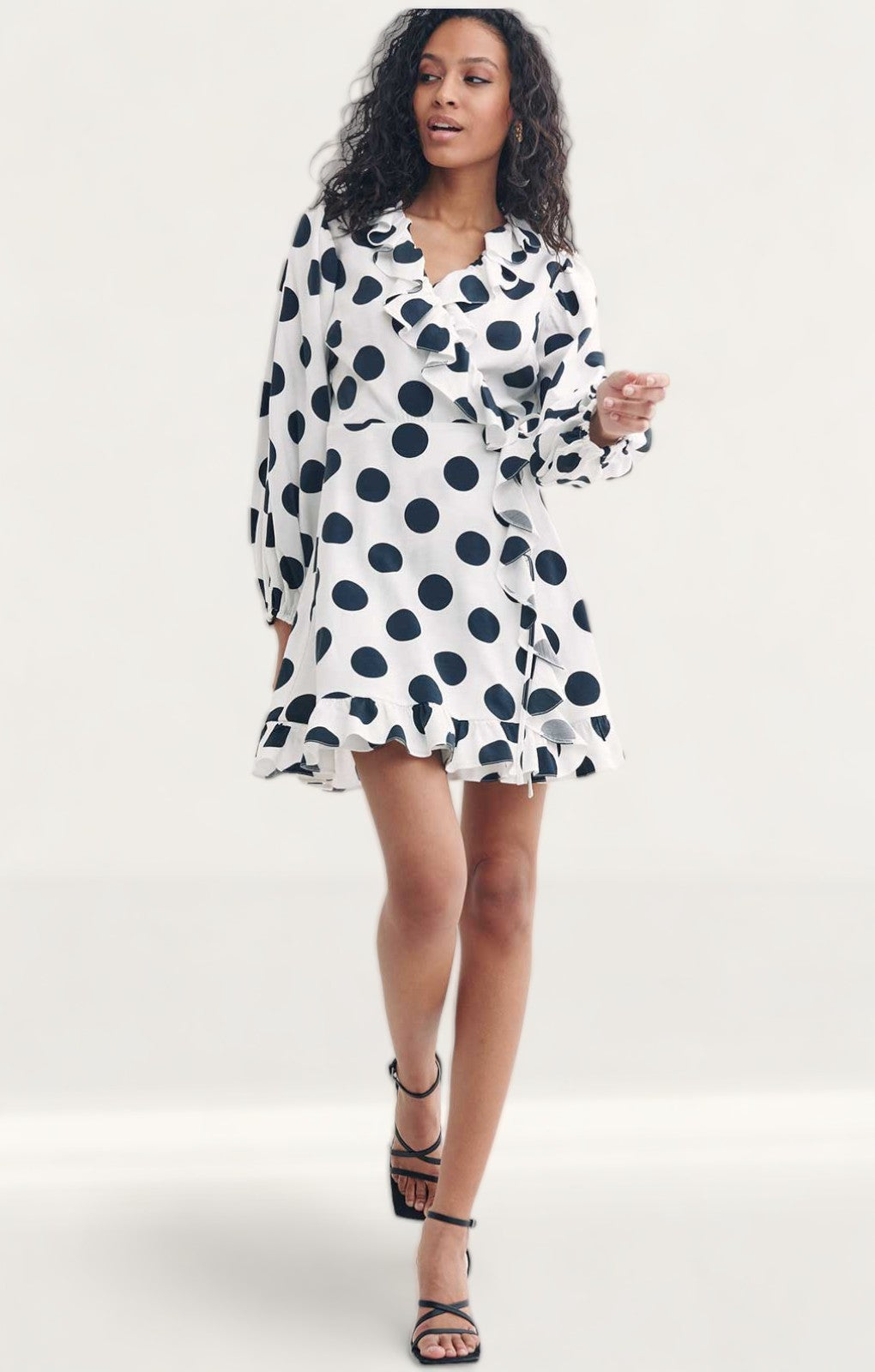 Rent Nobody s Child Polka Dot Jolene Mini Dress Hirestreet