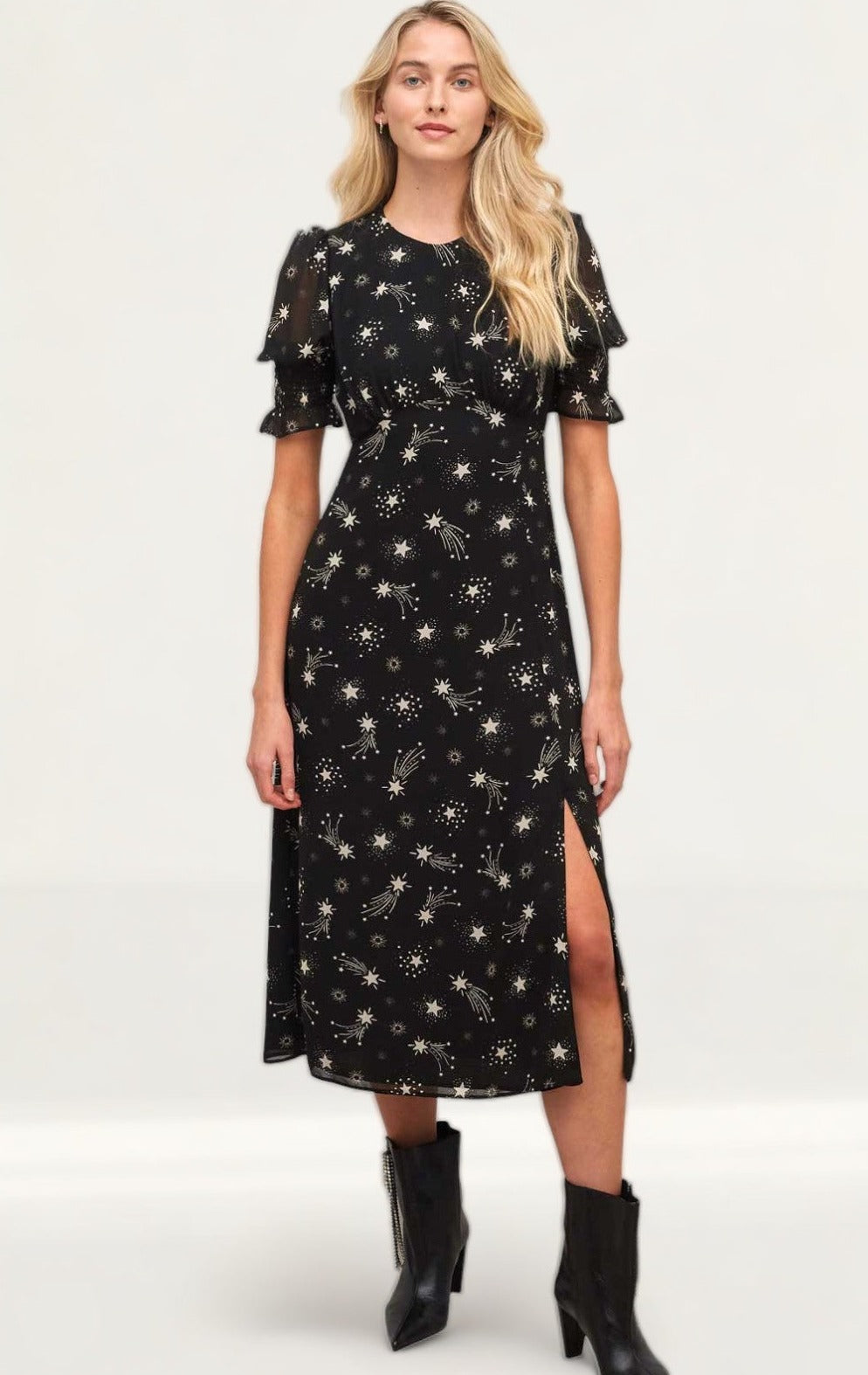 Nobody's Child Vivienne Star Luna Midi Dress