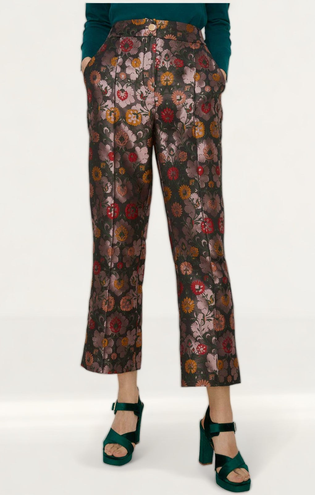 Oasis Floral Jacquard Co-Ord