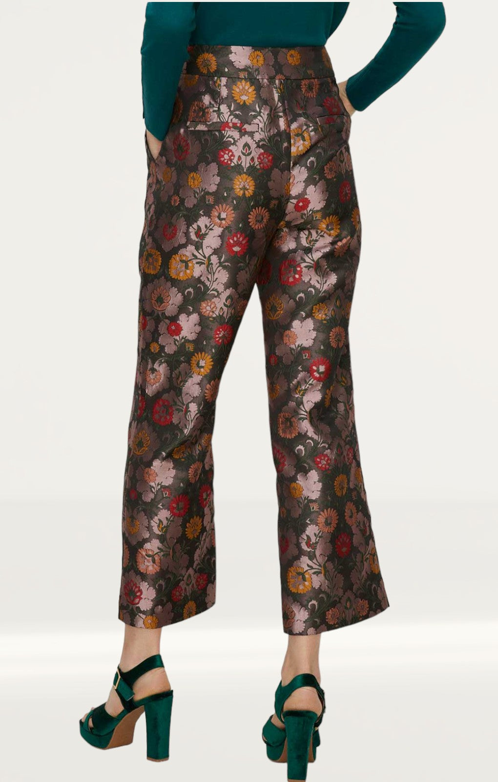 Oasis Floral Jacquard Co-Ord