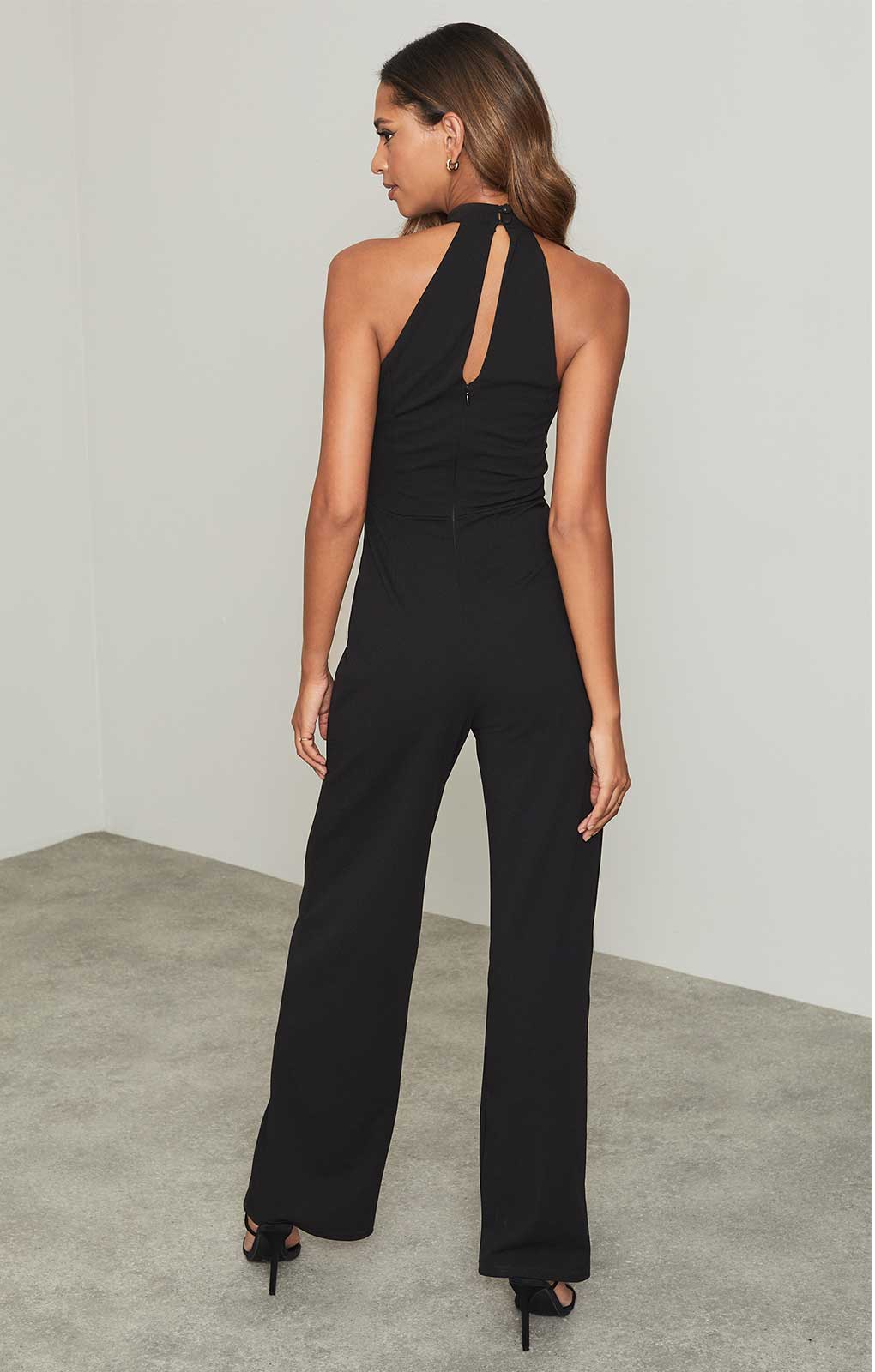 Lipsy black jumpsuit hotsell