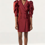 Panambi Burgundy Shia Mini Dress