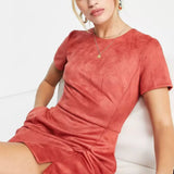 French Connection Patty Drape Mini Dress