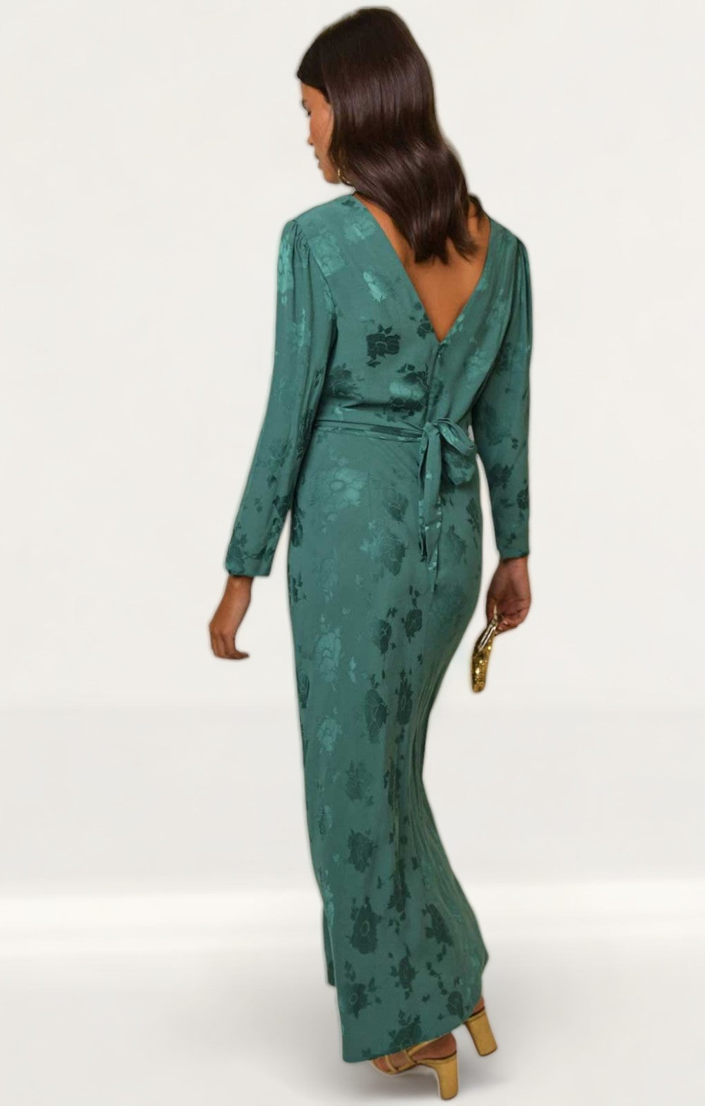 Green rixo dress hotsell