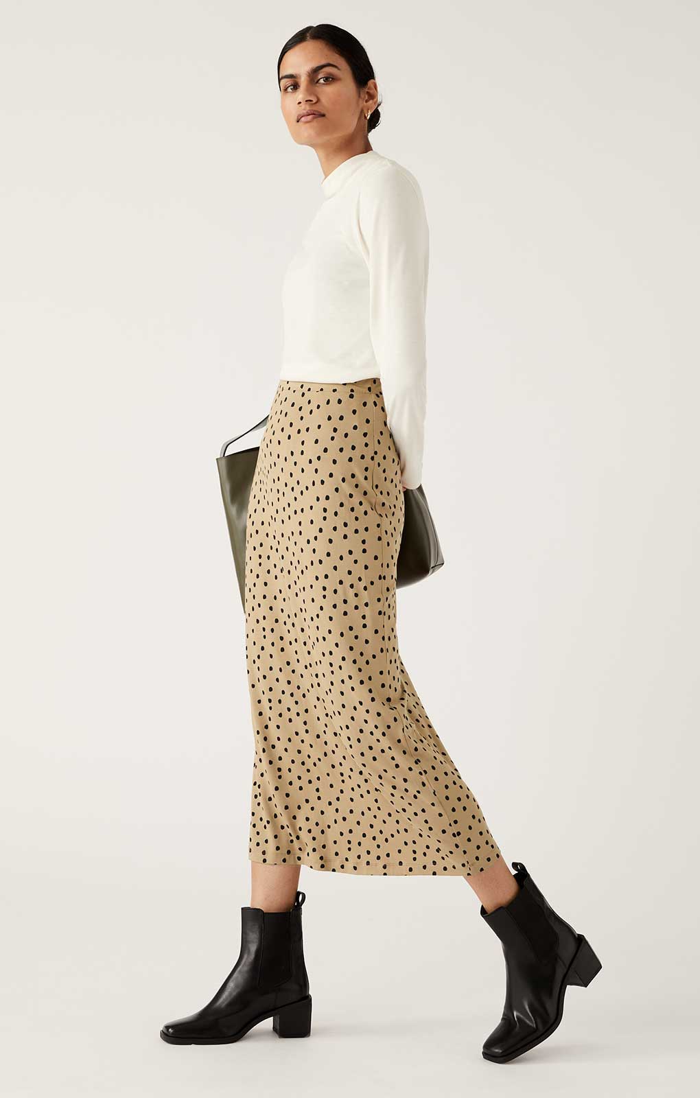 Rent M S Jersey Animal Print Maxi A Line Skirt Hirestreet