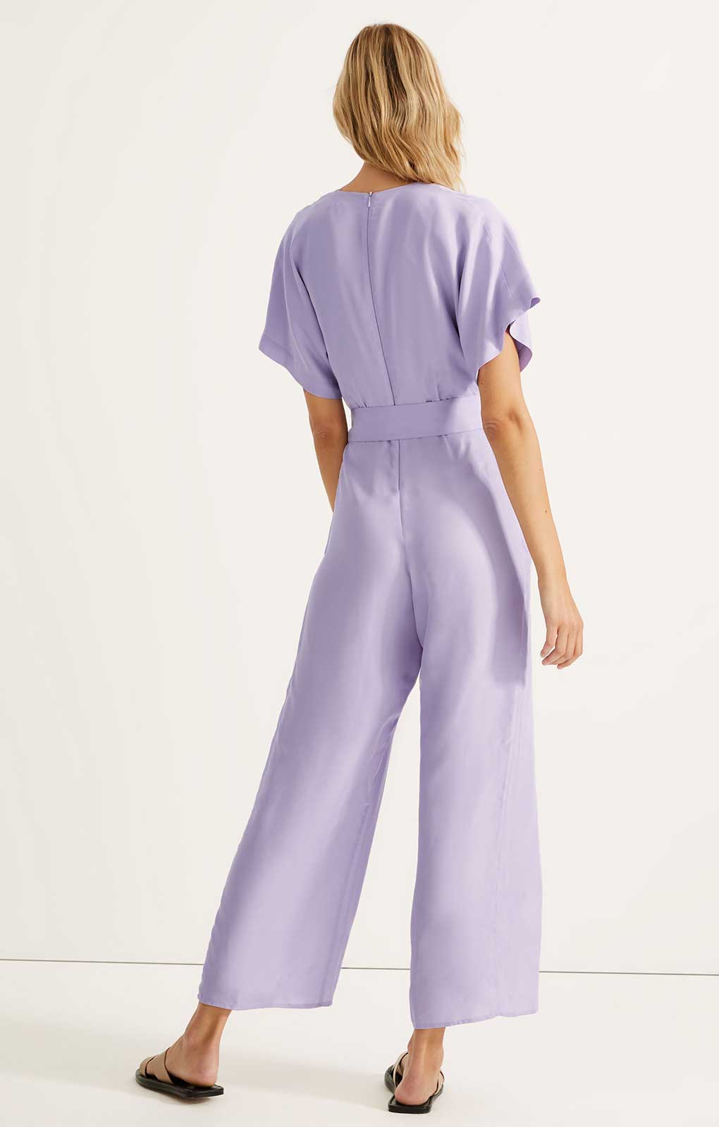 M&S Autograph Wide Leg Kimono Jumpsuit