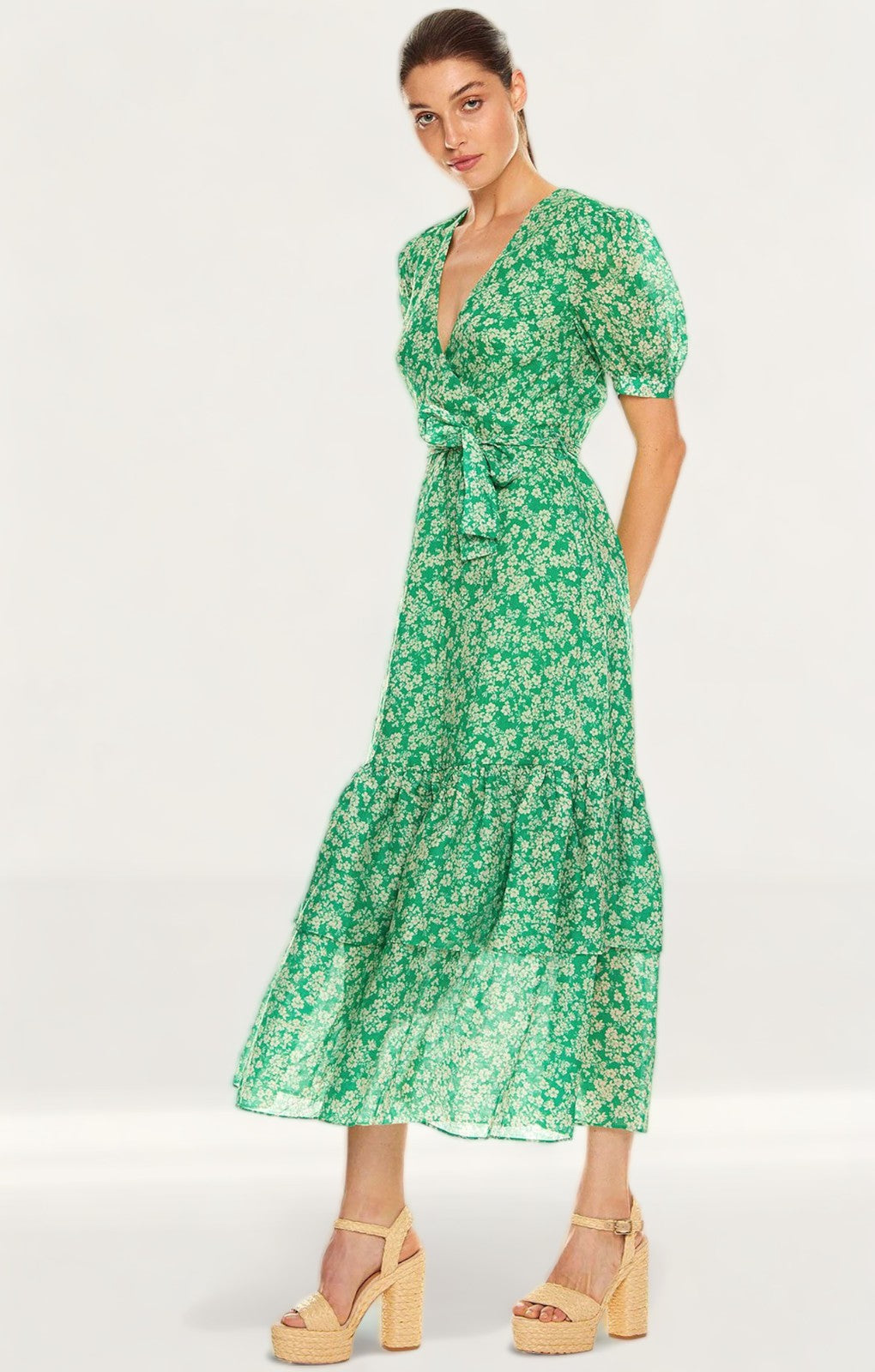 Talulah Green With Envy Midi Dress