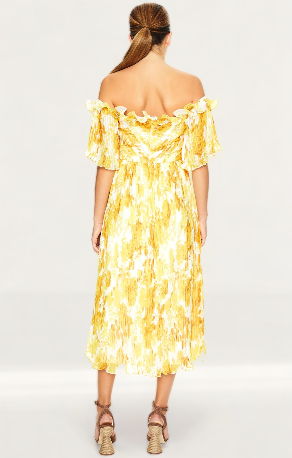 Talulah Yellow Sunshine Midi Dress