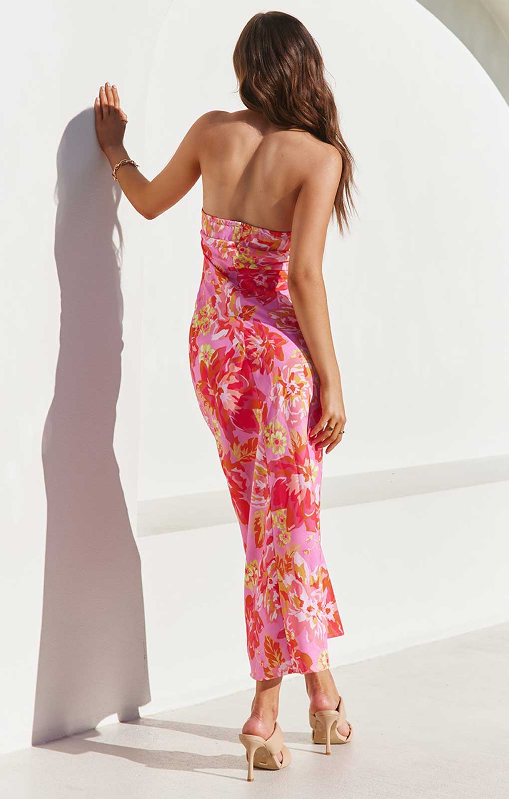 Seven Wonders Pink Floral Leyana Dress