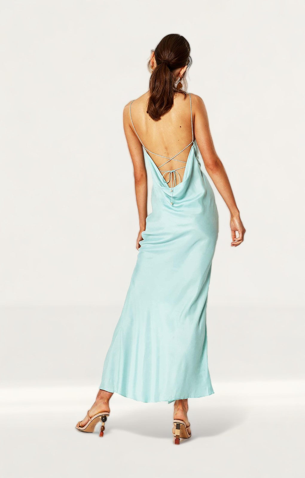 Winona Aqua Indio Maxi Dress