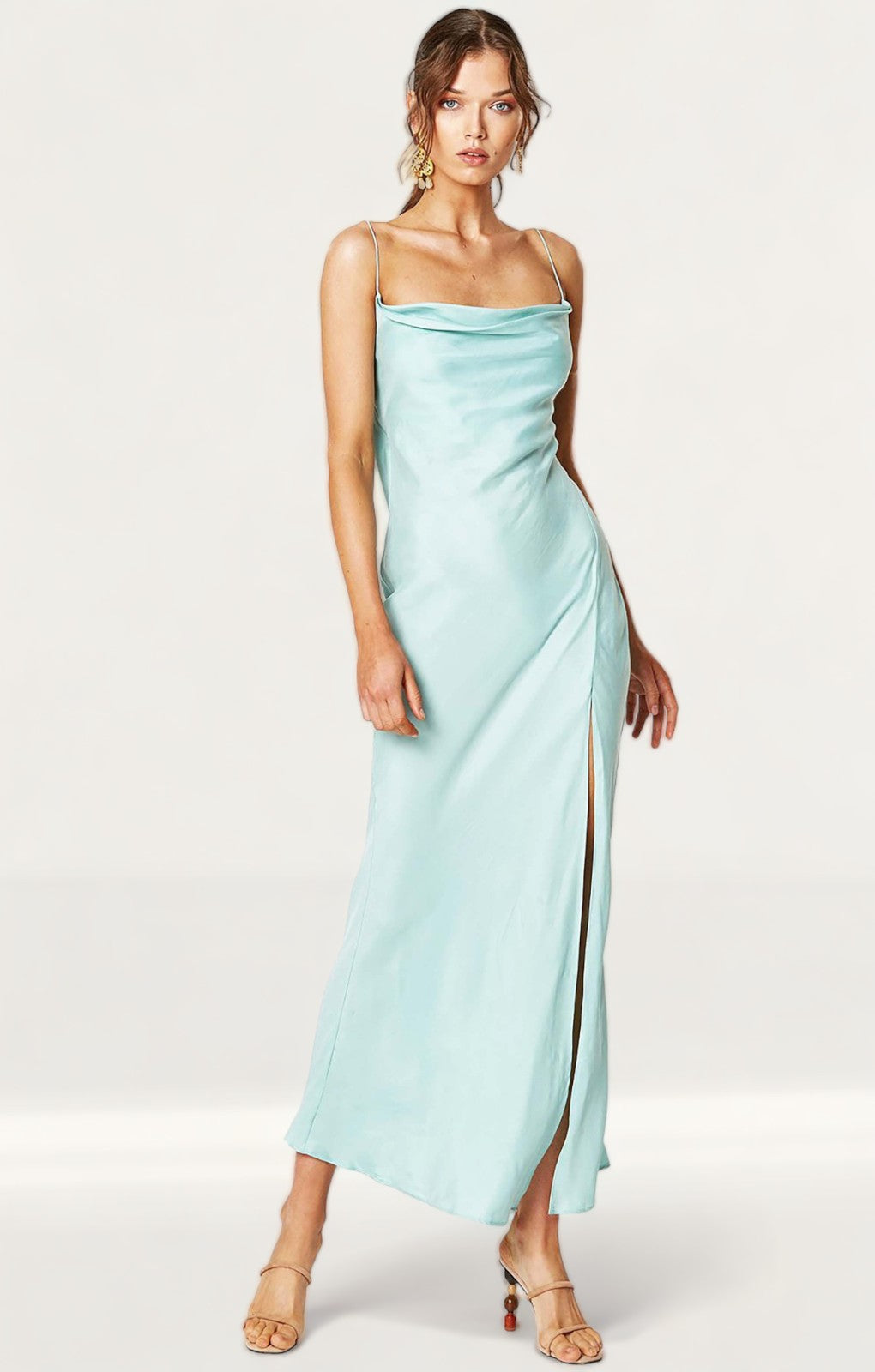 Winona Aqua Indio Maxi Dress